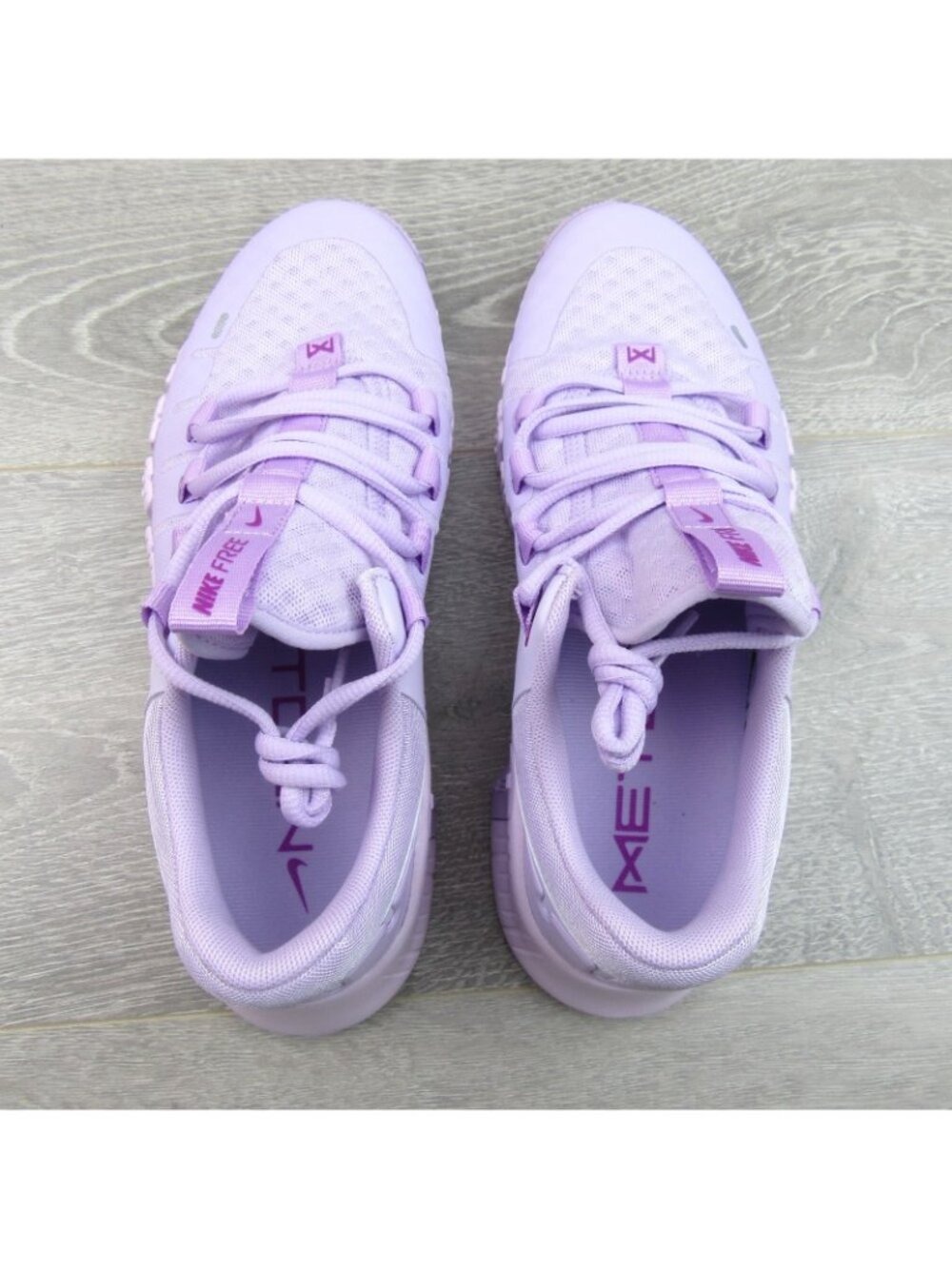 Nike Free Metcon 5 Gym Training Shoes Women's Size 8 Lilac Grape NEW - Picture 9 of 12